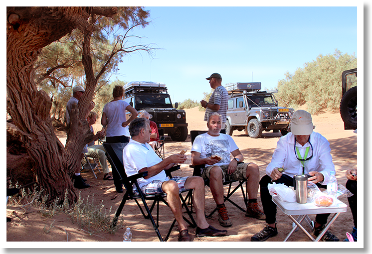 dessert lunch woestijn Marokko Dream Trail off road adventures